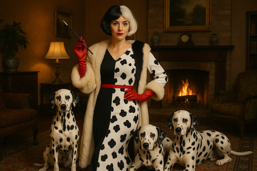 Černobílý styl, který zanechá stopu – letos vládne Cruella! Černobílý styl, který zanechá stopu – letos vládne Cruella!