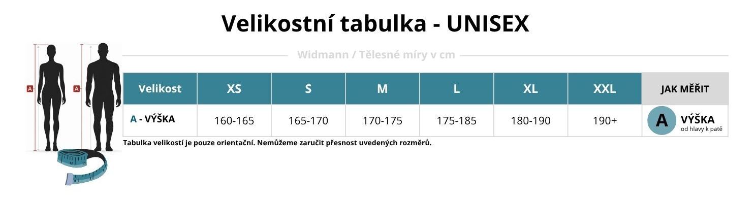 Tabulka velikostí