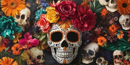 Cukrové lebky, květy a svíčky: Jak vznikl Den mrtvých
