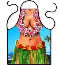 Zástěra havajská žena