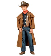 Chlapecký kostým kovboj (semišový vzhled)