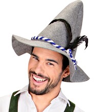 Bavorský klobouk s pérem