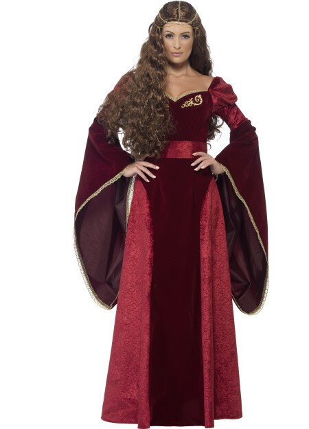Dámský kostým středověká královna - Vel L