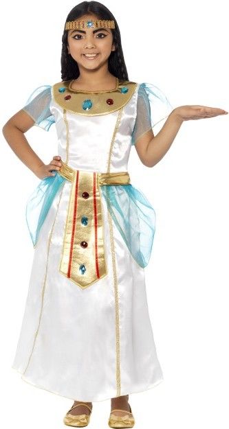 Dívčí kostým Kleopatra - Pro věk 7-9