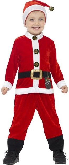 Dětský kostým Santa Claus - Pro věk 3-4