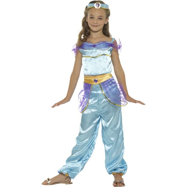 Dívčí kostým Arabská princezna - Pro věk 4-6