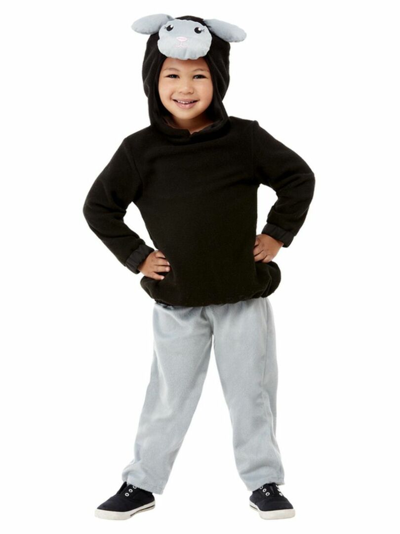 Dětský kostým Černá ovce - Pro věk 1-2 roky