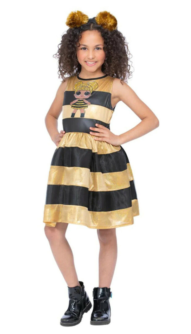 Dívčí kostým L.O.L Surprise, královna včelka - Pro věk 7-9 let