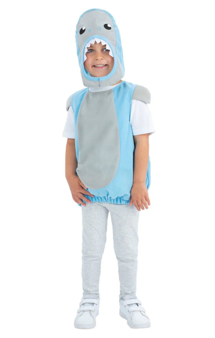 Dětský kostým žralok modrý - Pro věk 1-2 let
